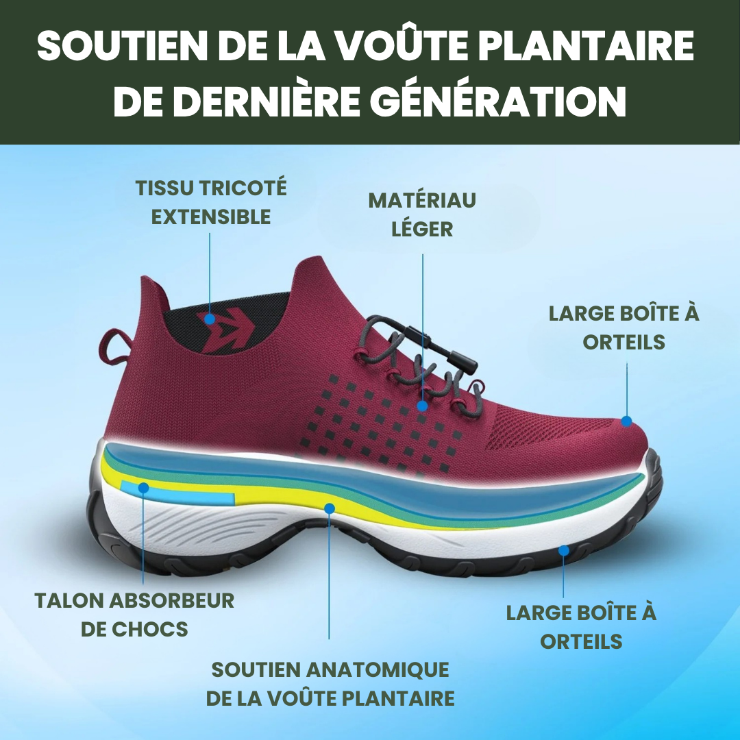 Marnoval Orthofit™ – Chaussures Ergonomiques Anti-Douleur