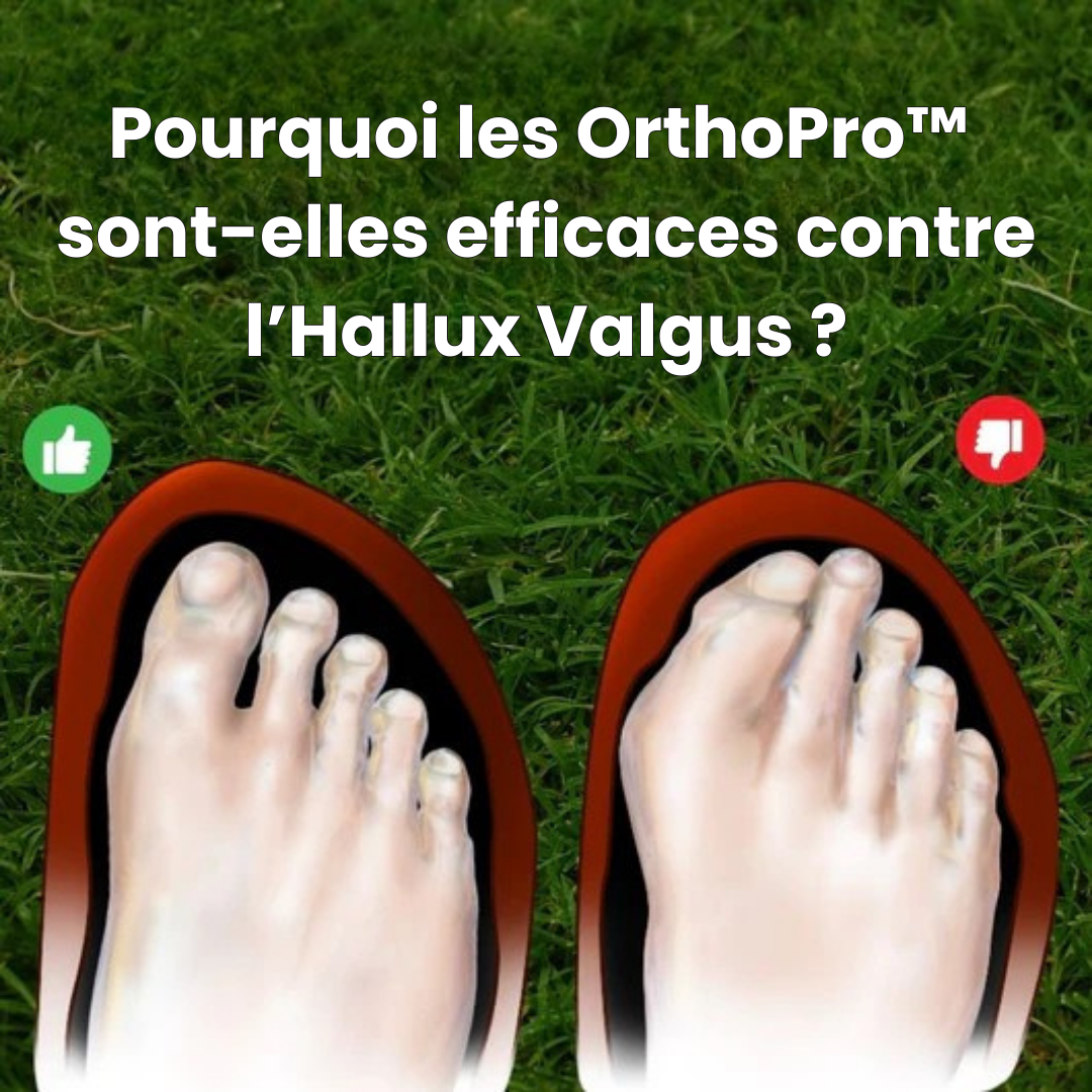 Marnoval OrthoPro™ - Chaussures ergonomiques anti-douleur pour Hallux Valgus