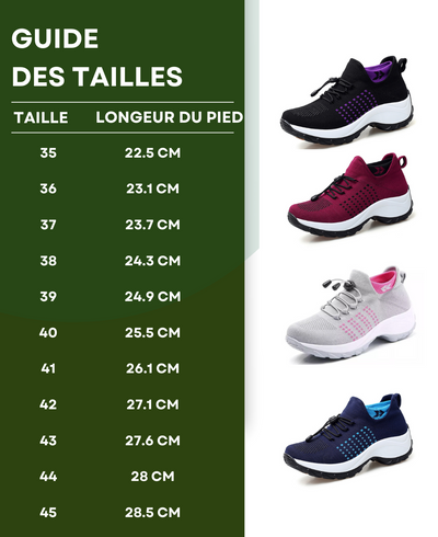 Marnoval Orthofit™ – Chaussures Ergonomiques Anti-Douleur